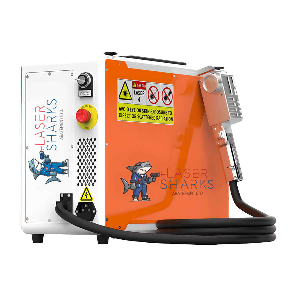 Handheld cleaning head and power unit