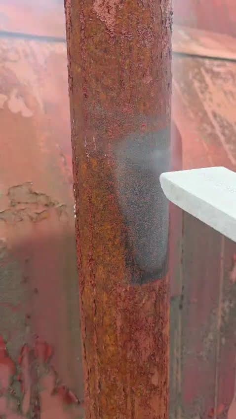 Paint Removal with Dry Ice Blasting