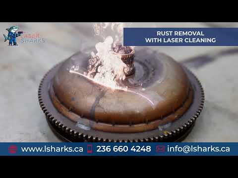 Laser Sharks. Dry Ice Blasting & Laser Cleaning