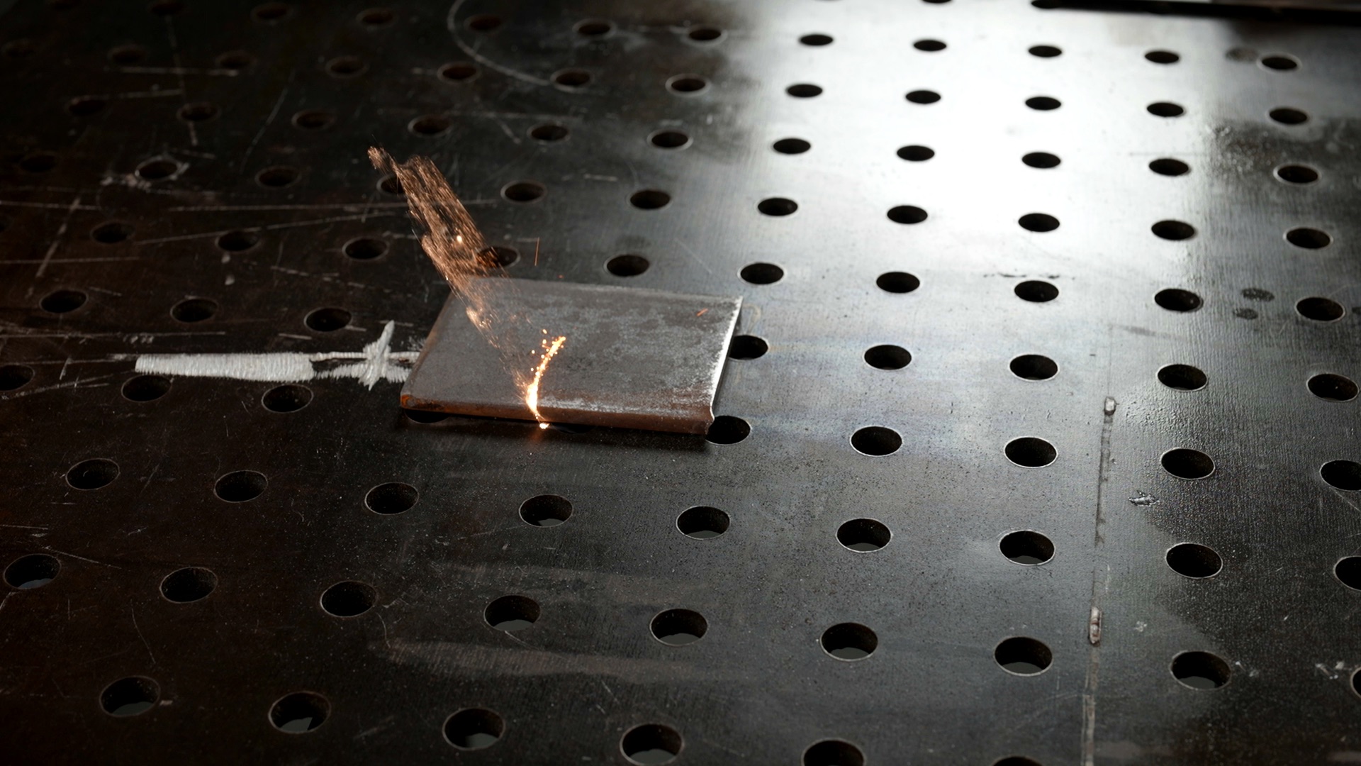 Laser cleaning rust removal on industrial steel equipment showing before-and-after results that affect industrial cleaning cost Vancouver quotes